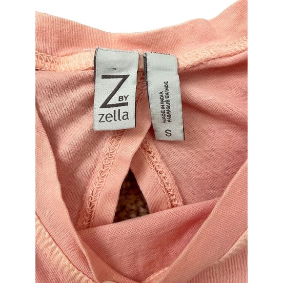 Zella Ombre Tie Open Back Tank Yoga Boho Festival Small - Picture 2 of 3